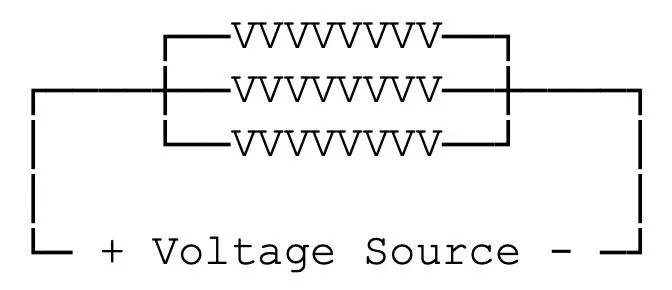Three heaters in parallel