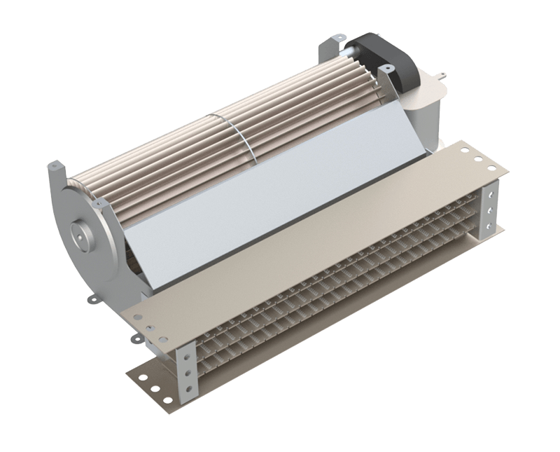 Crossflow Blower Heater: Uniform Wide-Air Heating