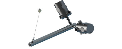 Custom threaded inline heaters