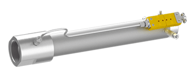 Threaded inline heaters